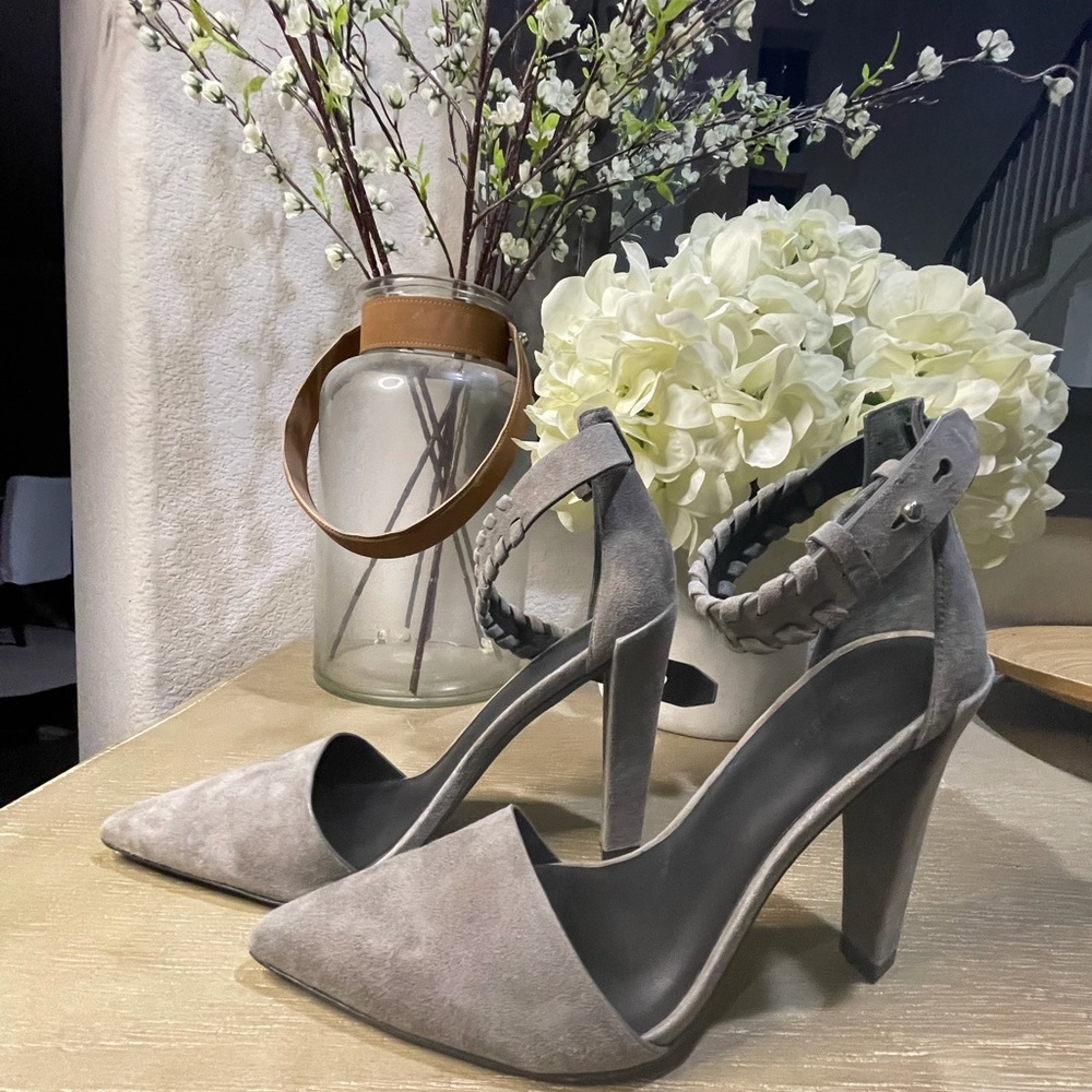 Allsaints suede GABIE heel